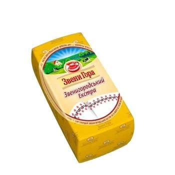 Сир твердий 50% Звенигородський Зелений хутір