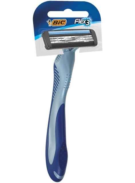 Засіб для гоління Flex 3 комфорт Bic, 3 шт