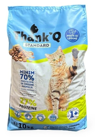 Сухий корм для котiв стерелiзованих риба ThankQ, 10 кг