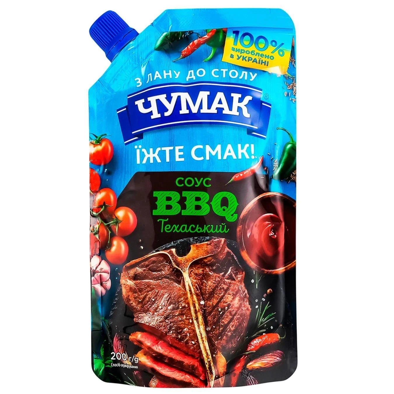 Соус Техаський барбекю Чумак, 200 г
