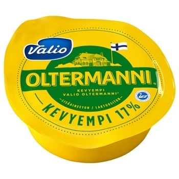 Сир напівтвердий 17% без лактози та глютена Oltermanni, 250 г