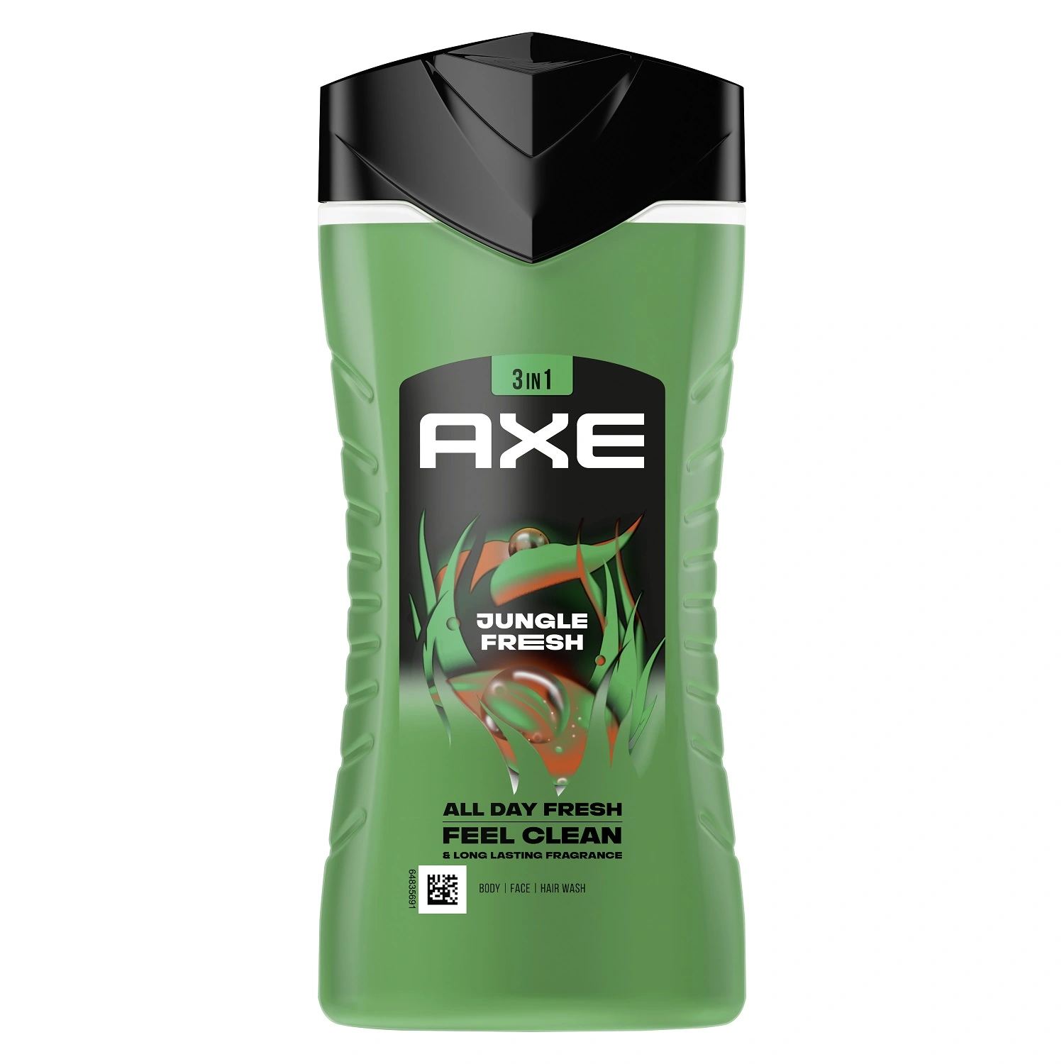 Гель для душу та шампунь Extra Fresh Jungle Fresh Axe, 250 мл