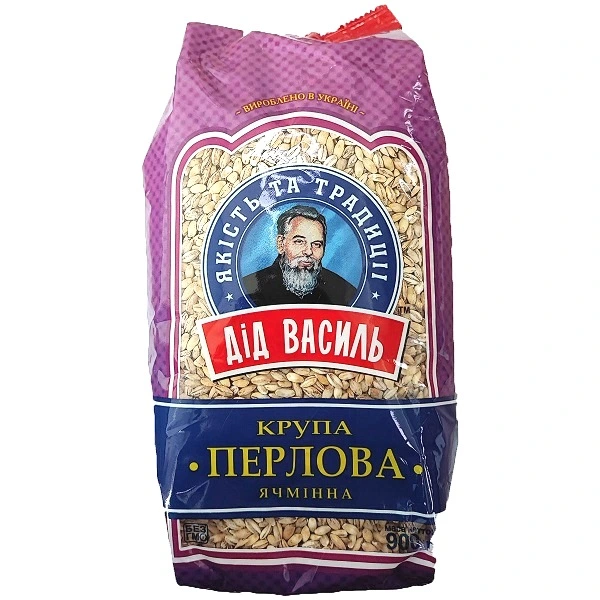 Крупа перлова Дід Василь, 900 г
