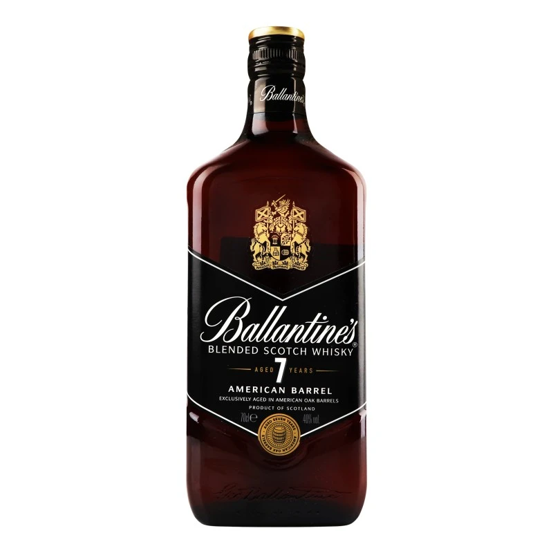 Віскі 7 років витримки Bourbon Finish Ballantine&#039;s, 0.7 л