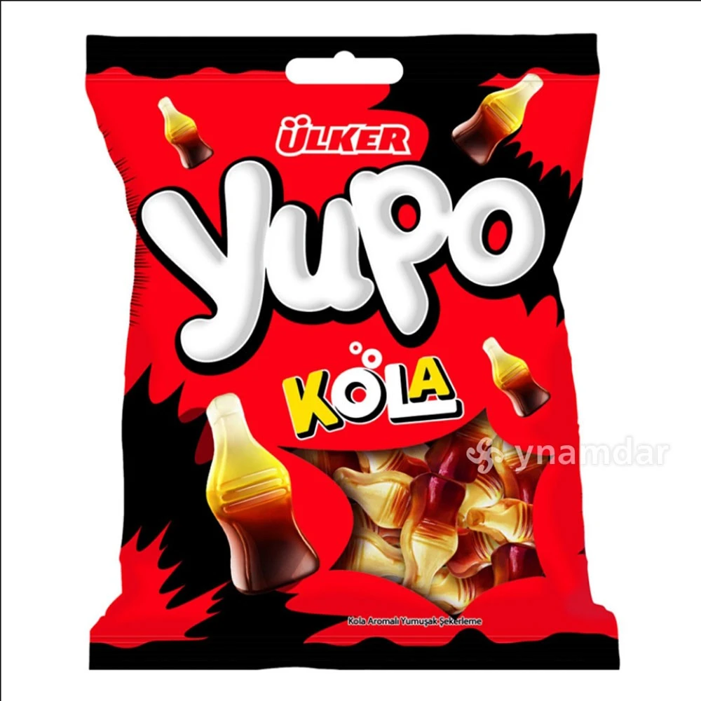 Желейні цукерки Yupo кола Ulker, 80 г