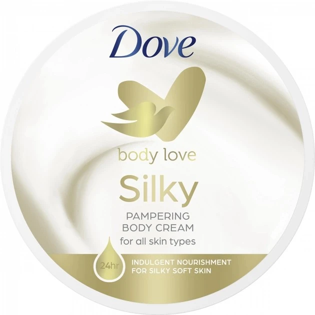 Крем для тіла Шовковисте живлення DOVE, 300мл