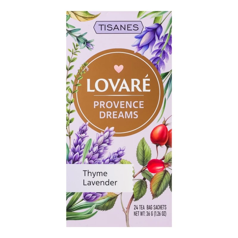 Чай пакетований provence dreams Lovare, 24 шт/уп.
