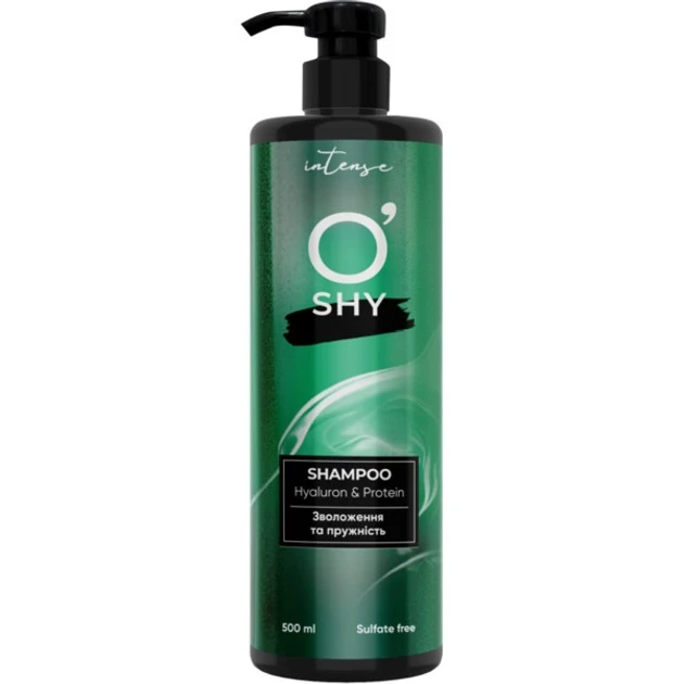 Шампунь Hyaluron&amp;Protein Зволоження та пружність Intense O&#039;shy 500мл