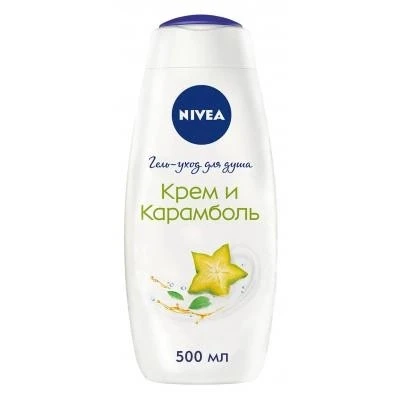 Гель для душу крем Карамболь Nivea, 500 мл