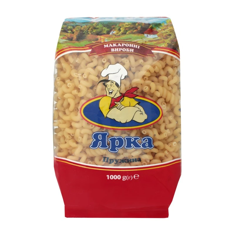 Макаронні вироби пружина Ярка, 1000 г
