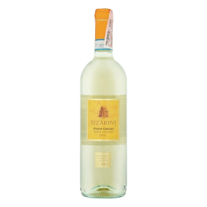 Вино біле сухе Pinot Grigio Sizarini, 0.75 л