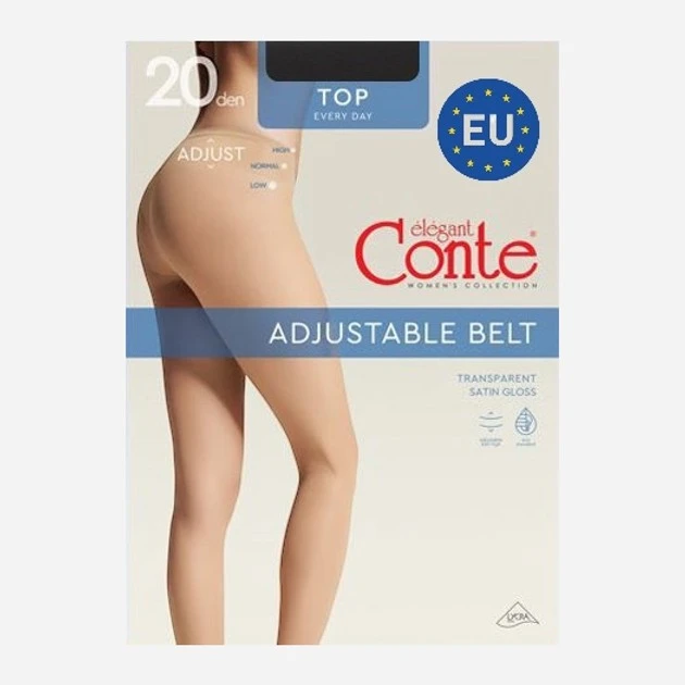 Колготки жіночі Top 20 den (EU), р.4, Nero Conte Elegant