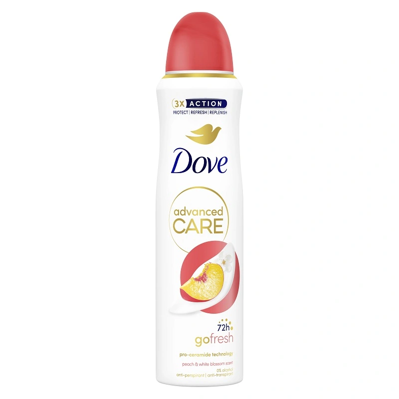 Антиперспірант Peach&amp;white blossom scent Go fresh Advanced Care Dove, 150мл