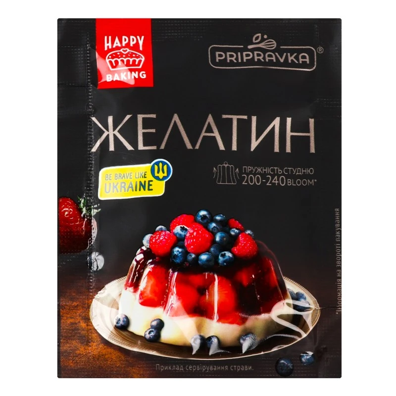 Приправа желатин швидкорозчинний Приправка, 15 г
