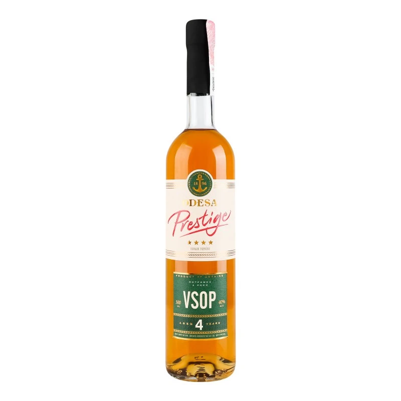 Коньяк 4 зірки VSOP Odesa Prestige, 0.5 л