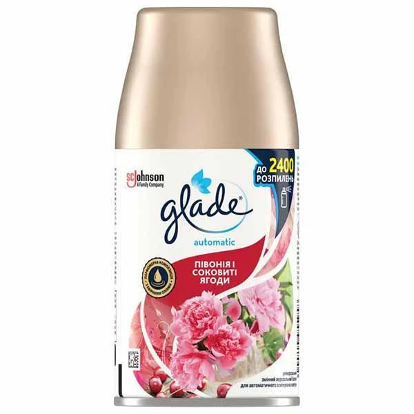 Балон змінний Півонія і соковиті ягоди Glade, 269 мл