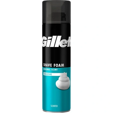 Піна для гоління Sensitive Gillette, 200 мл