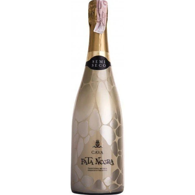 Вино ігристе біле напівсухе Cava Pata Negra, 0.75 л