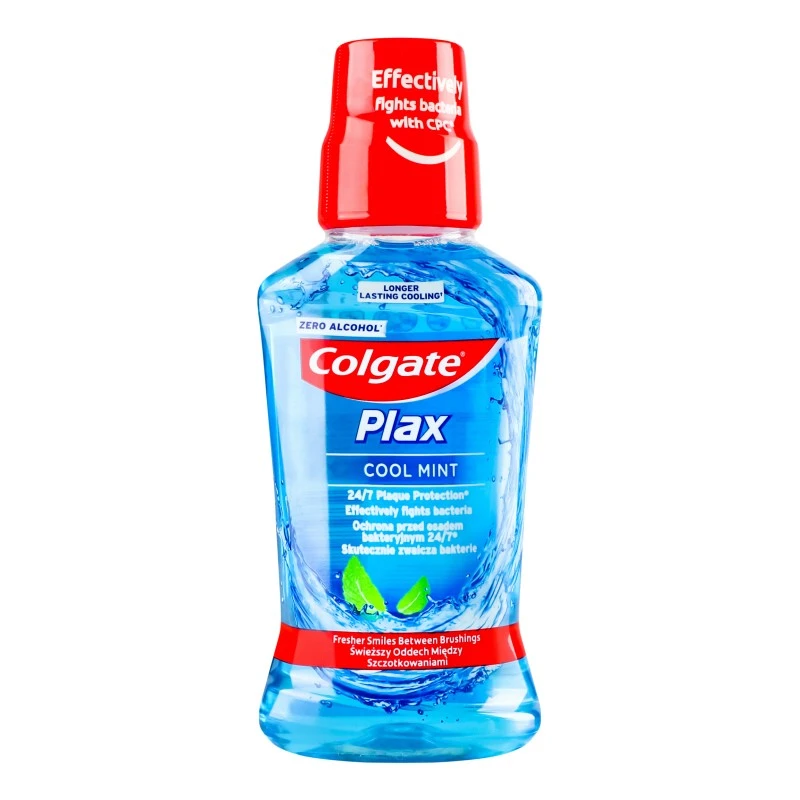 Ополіскувач для ротової порожнини Cool Mint Plax Colgate, 250 мл