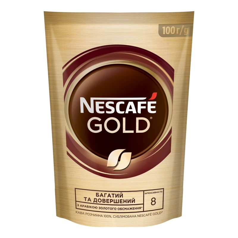 Кава розчинна Gold Nescafe, 100 г
