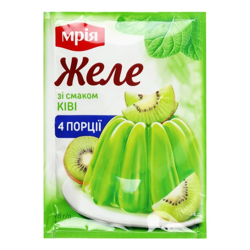 Желе зі смаком ківі Мрія, 78 г