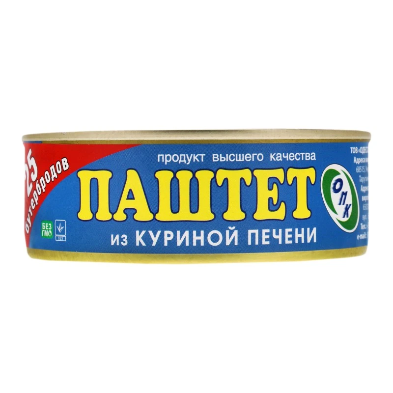 Паштет із курячої печінки ОПК, 240 г