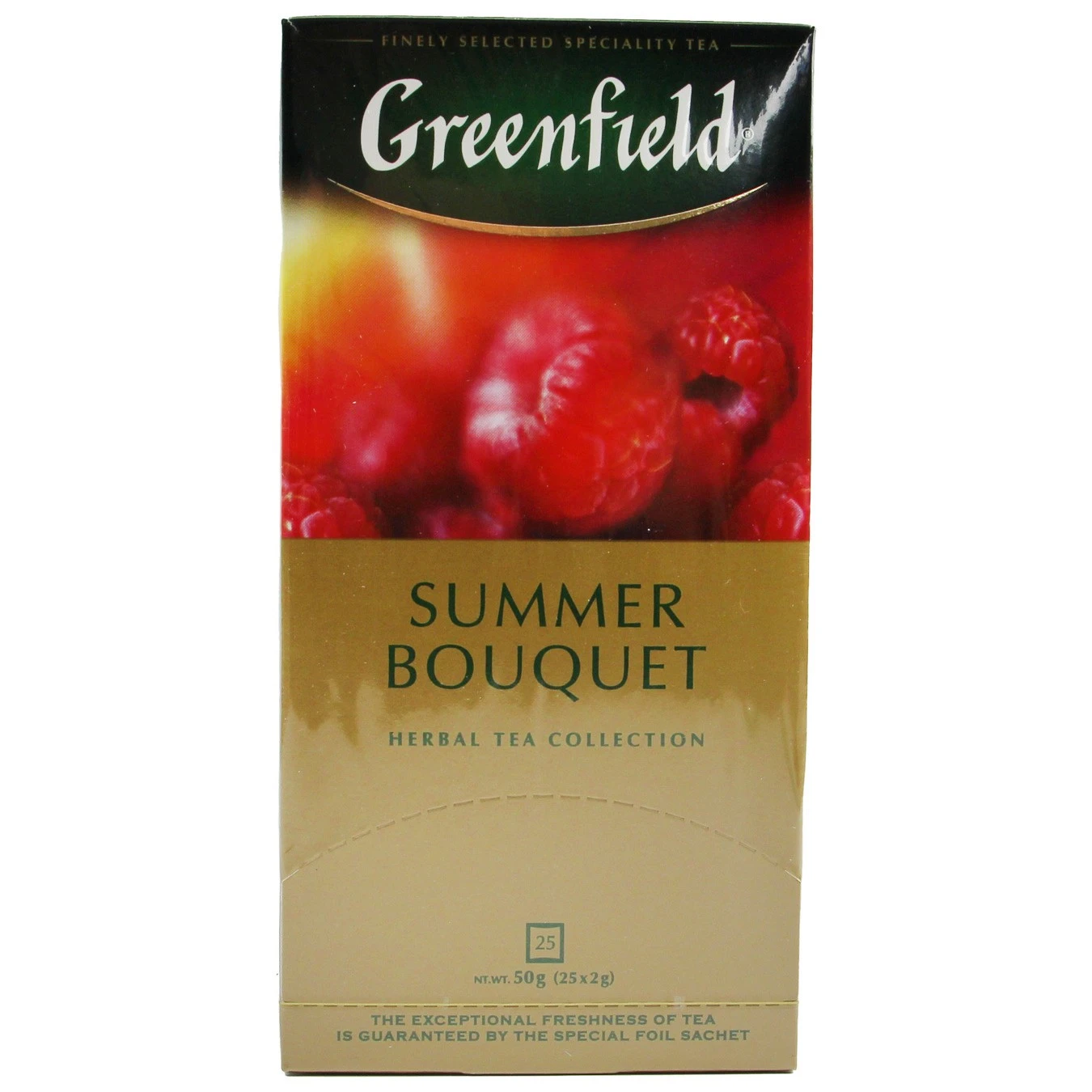 Чай пакетований трав&#039;яний Summer Bouquet Greenfield, 25 шт/уп.