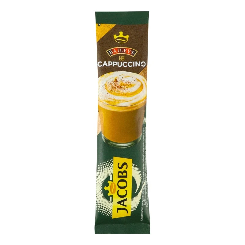 Напій кавовий розчинний Baileys Cappuccino Jacobs, 15 г