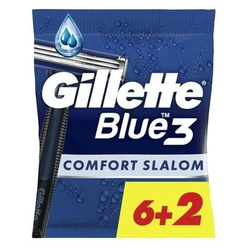 Станок для гоління одноразовий Blue 3 Gillette, 6+2шт