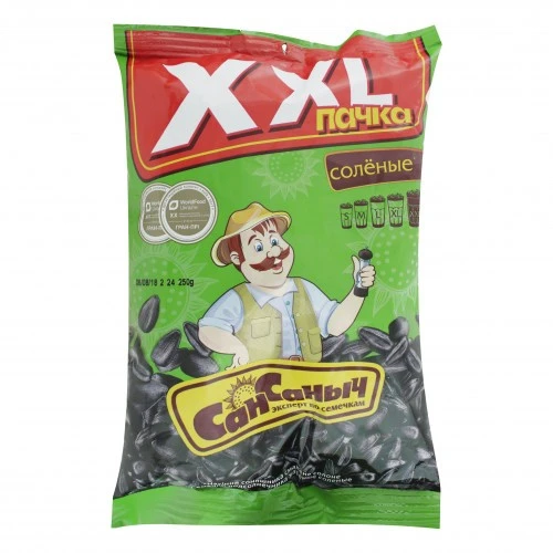 Насіння соняшника солоне XXL СанСанич, 230 г