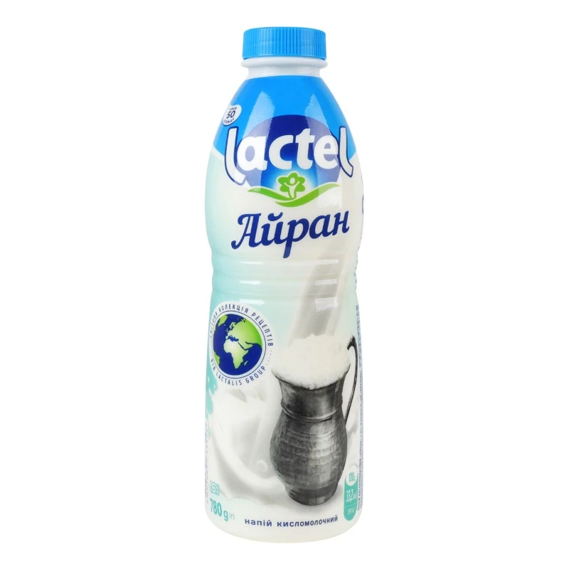 Напій кисломолочний 1.6% Айран Lactel п/пл 780г