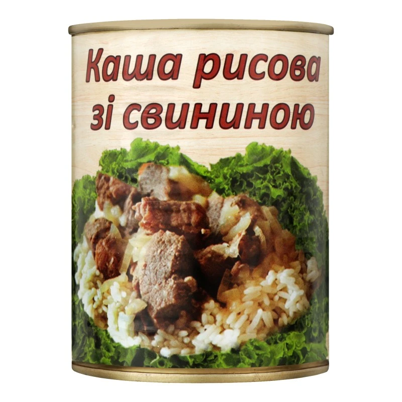 Каша рисова зі свининою  L&#039;appetit, 340 г