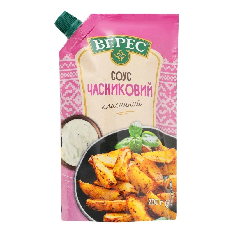 Соус Часниковий класичний  Верес, 200 г