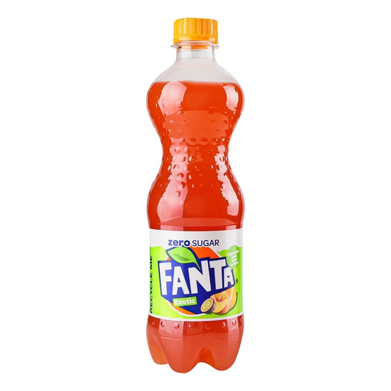 Напій газований Екзотік зеро Fanta, 0.5 л