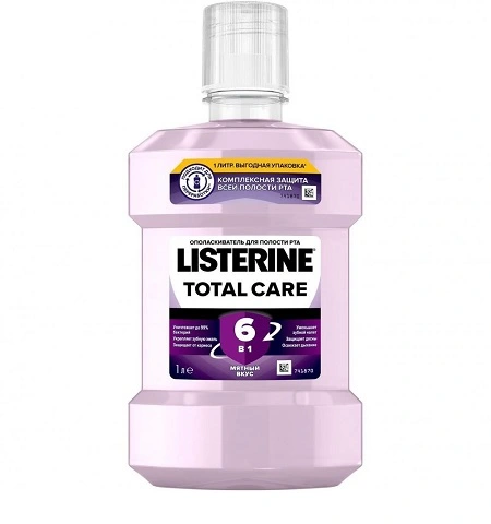 Ополіскувач для ротової порожнини Total Care Listerine, 1 л