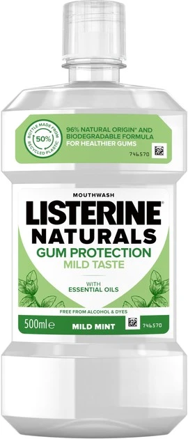 Ополіскувач для ротової порожнини Naturals Listerine, 500 мл