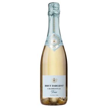 Вино безалкогольне ігристе біле Chardonnay Brut Dargent, 0.75 л