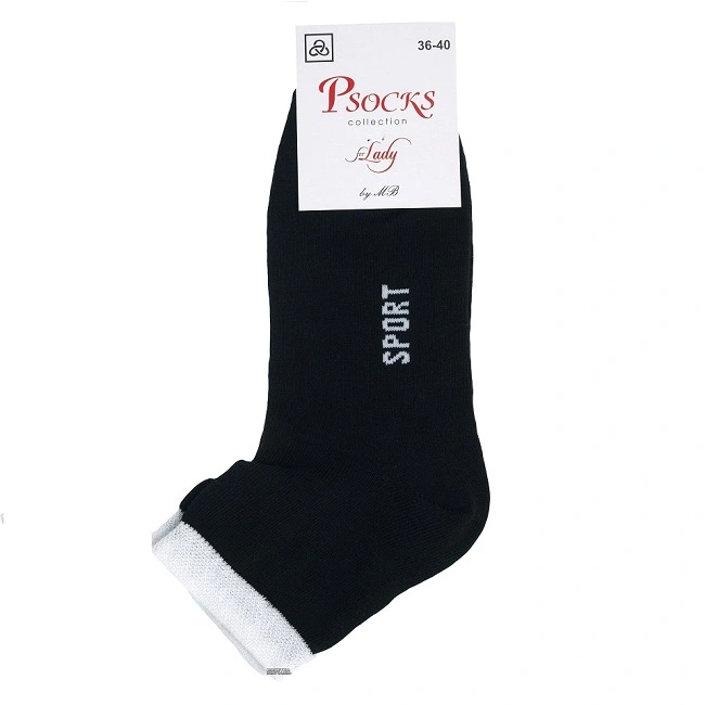 Шкарпетки жіночі візерунок білий обідок р. 36-40 Premier Socks