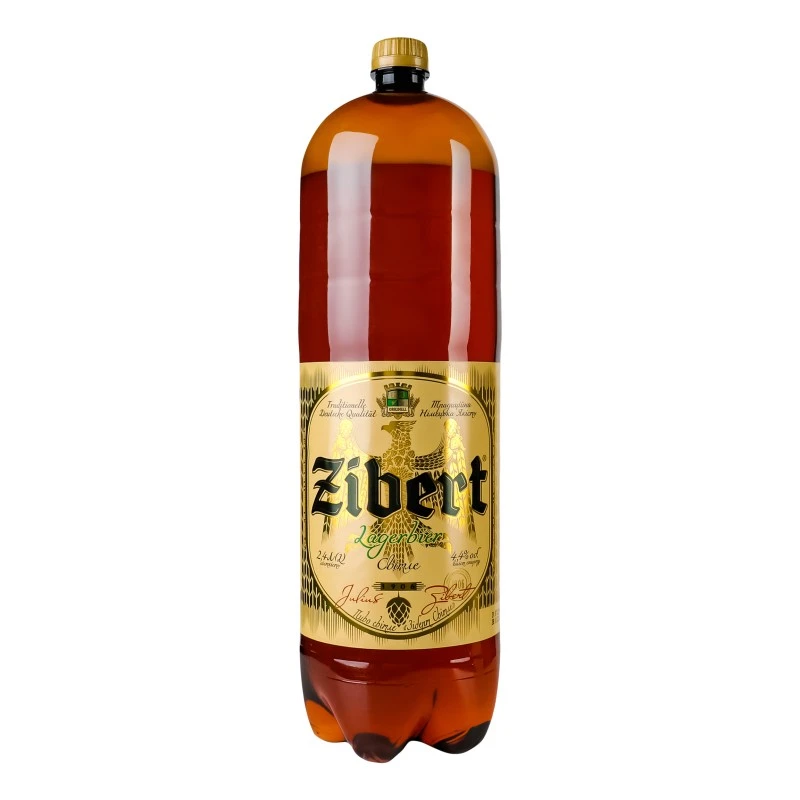 Пиво світле Lagerbier Zibert, 2.25 л