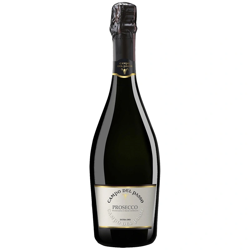 Вино ігристе біле екстра-сухе Prosecco Doс Millesimato Campo Del Passo, 0.75 л