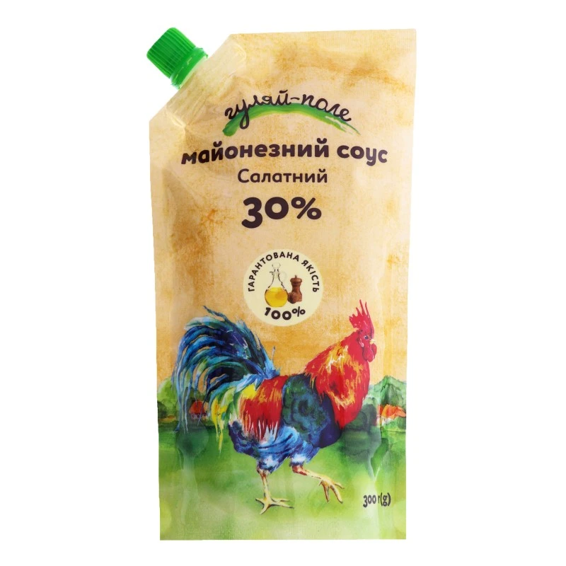 Соус майонезний 30% Салатний Гуляй-поле, 300 г