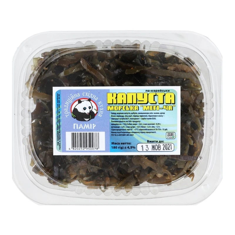 Капуста морська по-корейськи Памір, 180 г