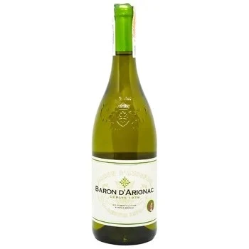 Вино біле сухе Blanc Baron d&#039;Arignac, 0.75 л