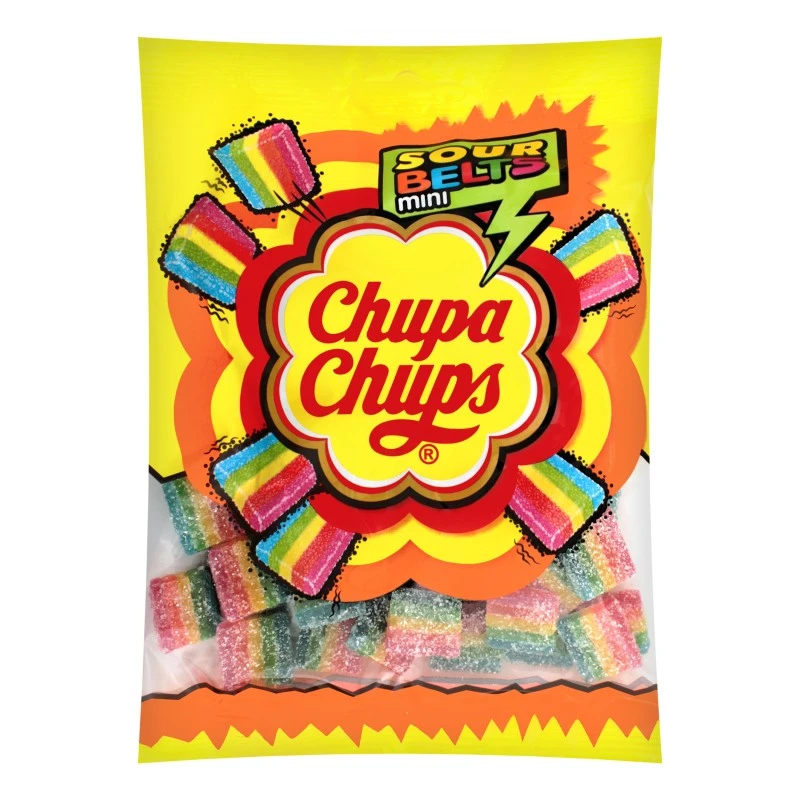 Мармелад жувальний Sour Belts Mini Сhupa Chups, 150 г