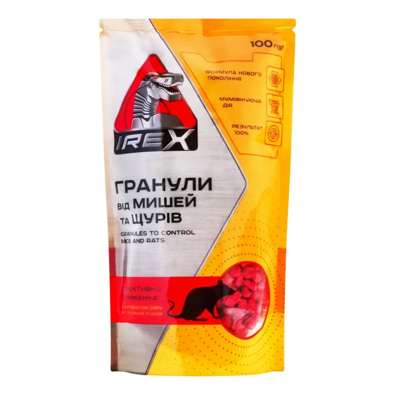 Гранули від мишей та щурів Irex, 100 г