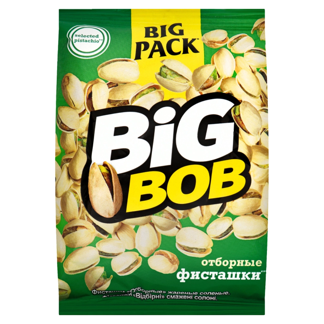 Фісташки смажені солоні Відбірні Big Bob, 90 г