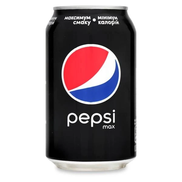 Напій газований ж/б Pepsi Max, 0.33 л