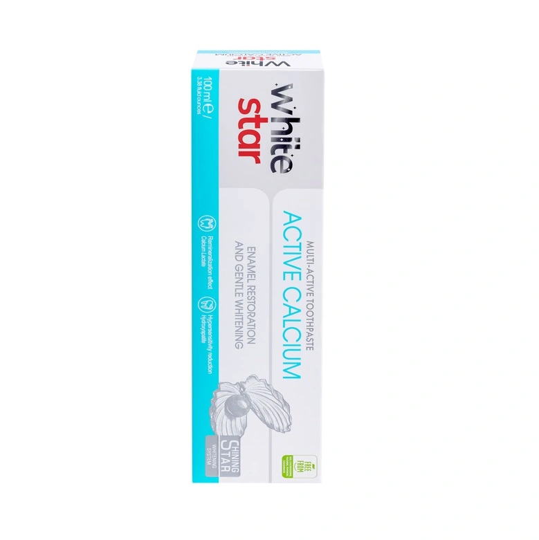 Зубна паста Active Calcium (Активний кальцій) White Star, 100 мл