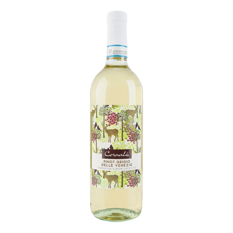 Вино біле сухе Pinot Grigio Delle Venezie Cornale Bennati, 0.75 л