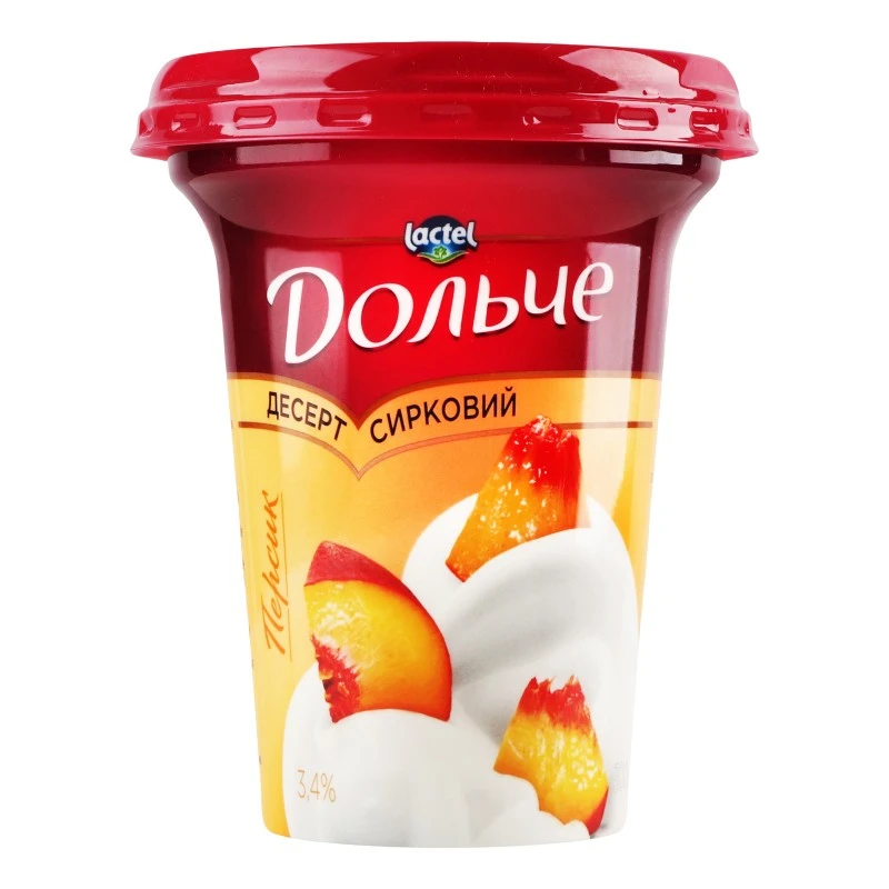 Десерт 3.4% Персик Дольче, 300 г